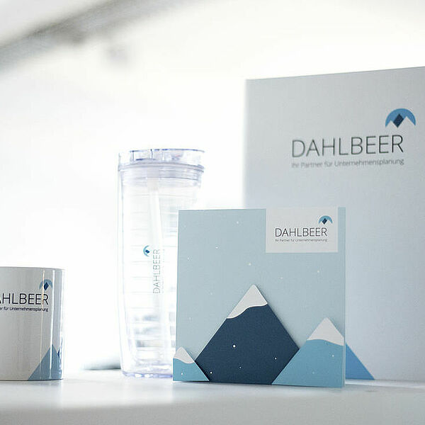 Übersicht des Corporate Design für die Unternehmensberatung